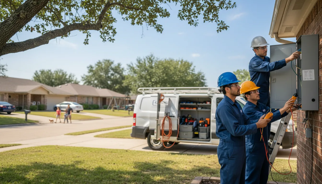 Certified electrician providing emergency electrical services in Scooba, MS
